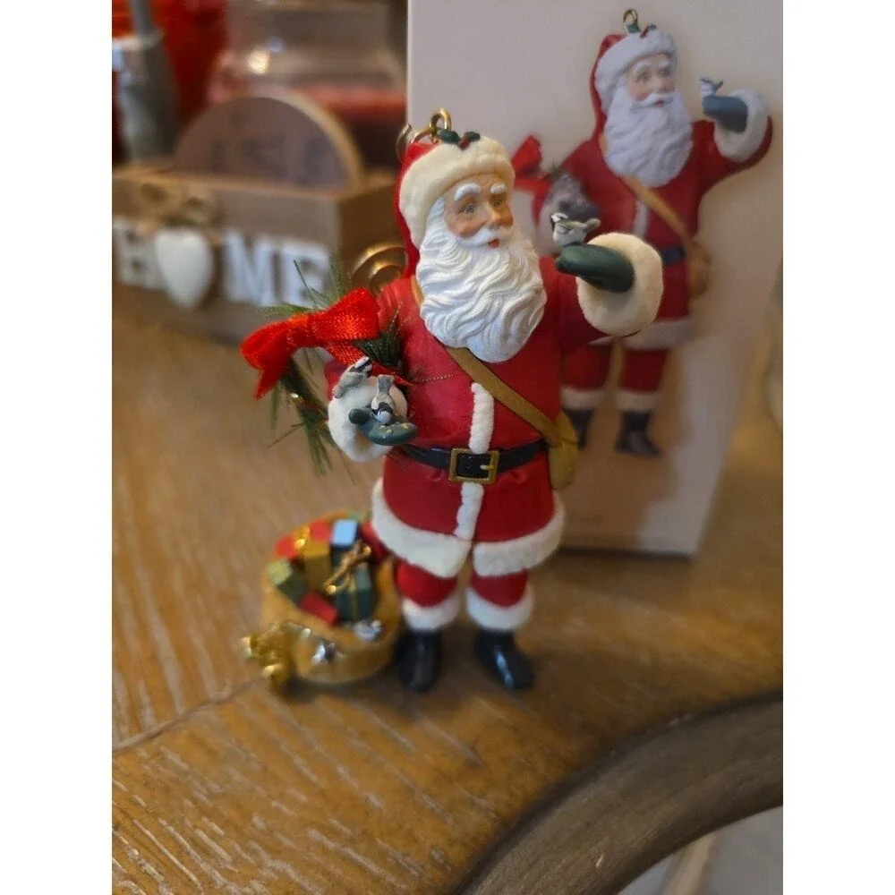 Hallmark‎ Keepsake Club Santa's Visit Christmas Ornament - NIB